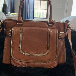 Michael Kors large tote In luggage color